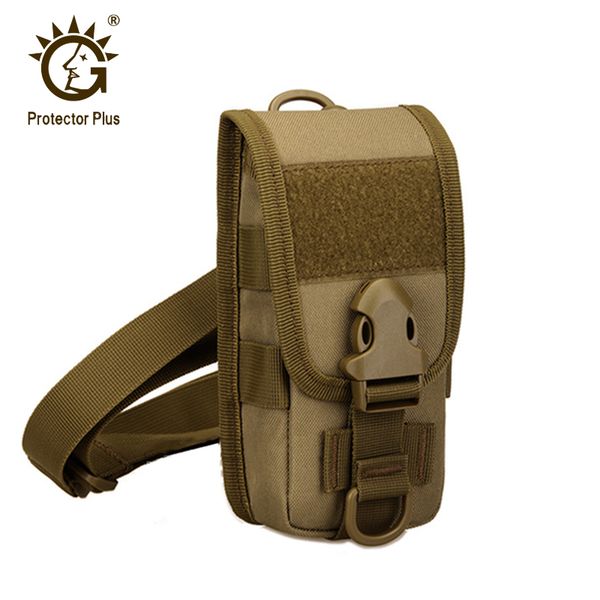 

tactical mobile phone bags 5.8 inch mini shoulder bag ,molle waist bag tool package outdoor camouflage belt