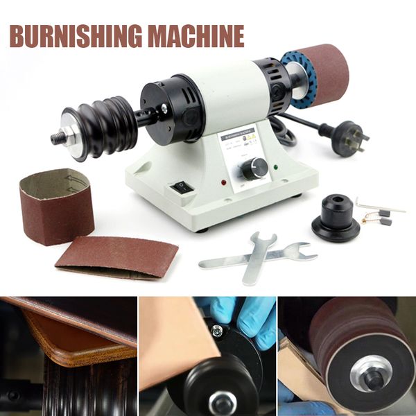 

electric burnishing machine leather edge polishing grinder polisher 350w 8000rpm eu/us plug