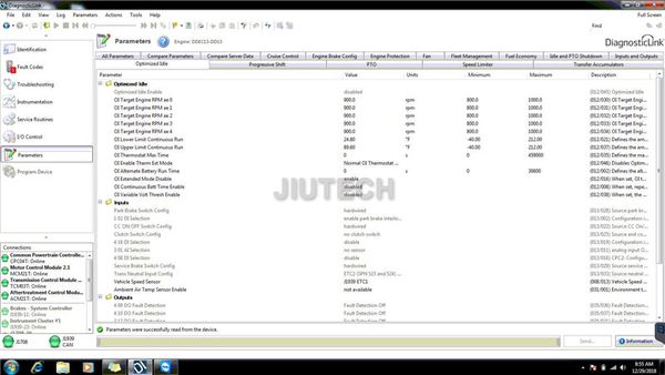 

dddl 8.04 for detroit diesel diagnostic link latest reprogramming software detroit heavy duty diagnostic scanner tool