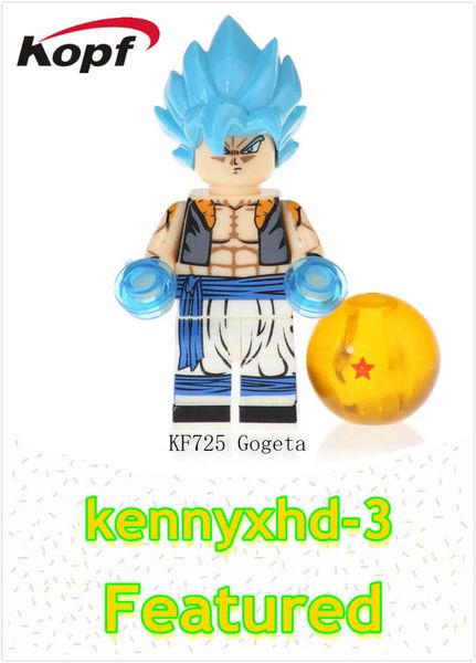 

anime dragon ball series saiyan goku assembled minifigure educational toy bag