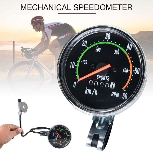 

bicycle universal mechanical code table mechanical bike speedometer bike milometer with classic style for