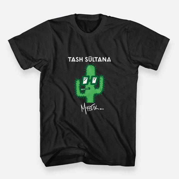 

mystik tash sultana t shirt mens s to 3xl color black, White;black