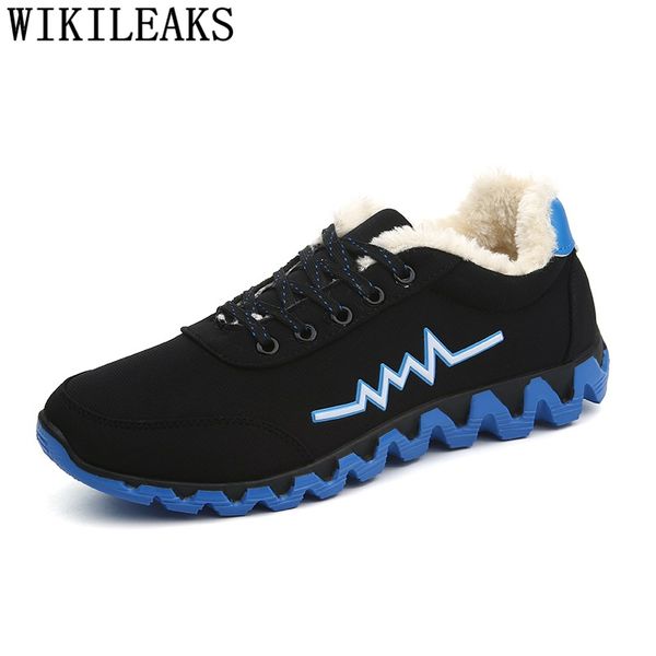 

boots men winter shoes men shoes+male ankle boots sepatu sneaker pria zapatos de hombre erkek ayakkabi chaussures femme, Black