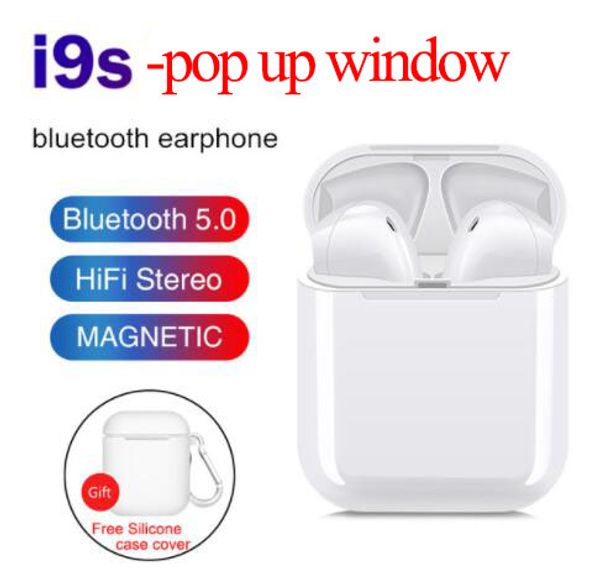 

I9 tw wirele head et invi ible earbud portable bluetooth headphone for iphone 7 plu x x for xiaomi android mobile phone