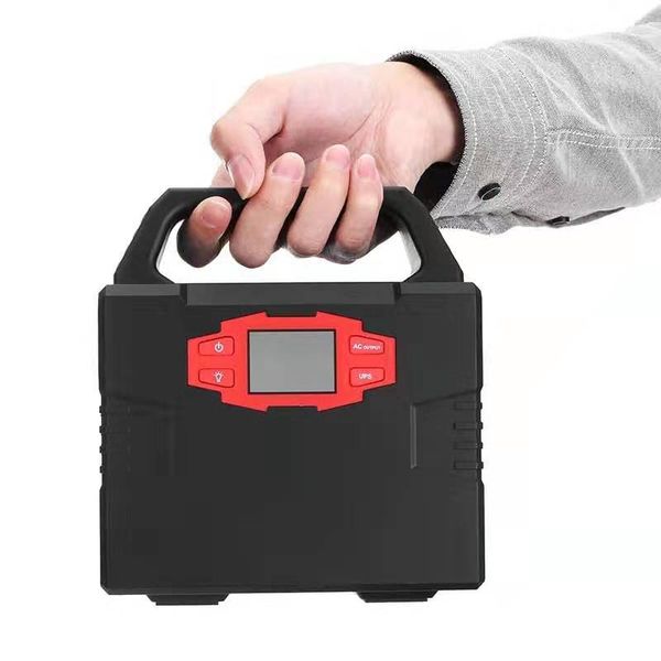 

power station emergency power generator ac 110v 220v usb solar input bank