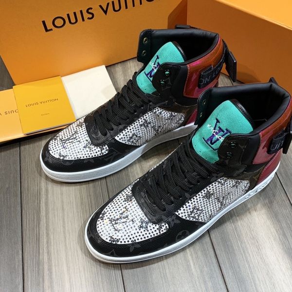 

2020wc new fashion designer men's casual shoes, luxury designer men's casual shoes in original box, fast delivery size 38-45, Red;white