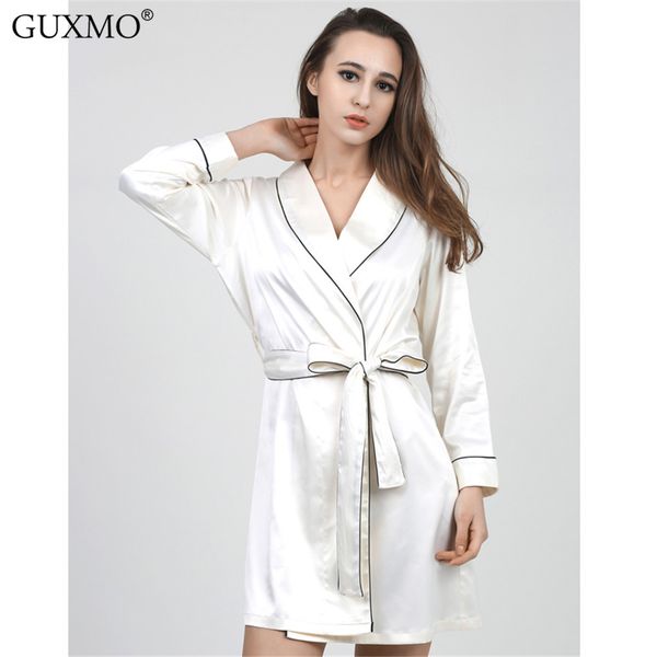 

women's high-grade silk-like pyjamas robe sleeping gowns sleeping gowns long bathrobes lace chemise lingeriie, Black;red