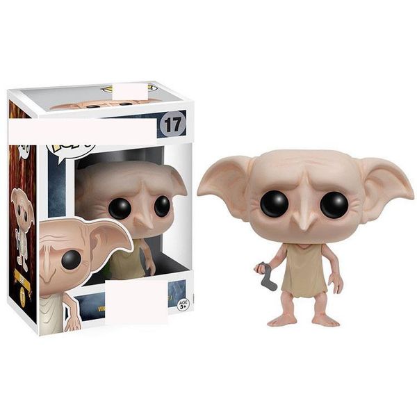 

xmas gift funko pops harry potter q edition dobby dobby 17 # hand-made model doll decoration toys wholesale figurines