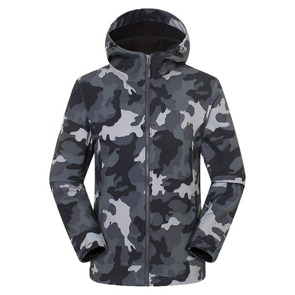 

men winter warm sets fashion hooded softshell for windproof and waterproof soft coat shell jacket slim tracksuit, Blue;black