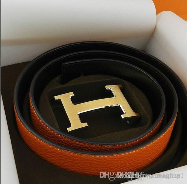 

belt designer belts women designer men belts luxury belt leather business belts pure color bee snake big gold buckle belt gift with box, Black;brown