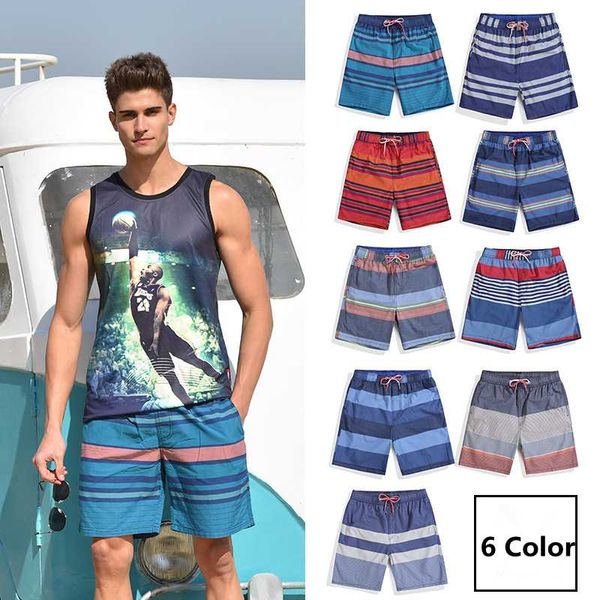 

quick dry surf bermuda beach shorts men swimwear liner mesh sweat swimming trunks siwmsuits black plavky mens bathing suits