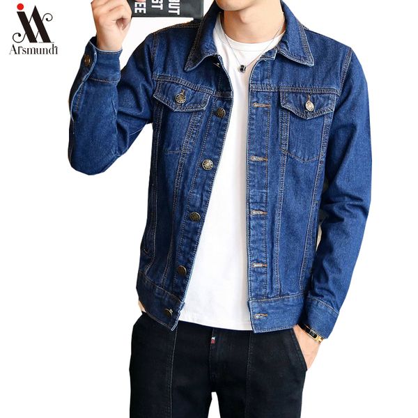 

new denim youth jacket men's hip hop men's retro jacket casual bomber fashion streetwear mens jackets and coats, Black;brown