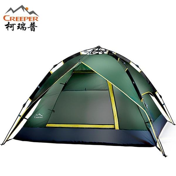 

2 persons outdoor tent camping automatic rainproof camping tent double layer