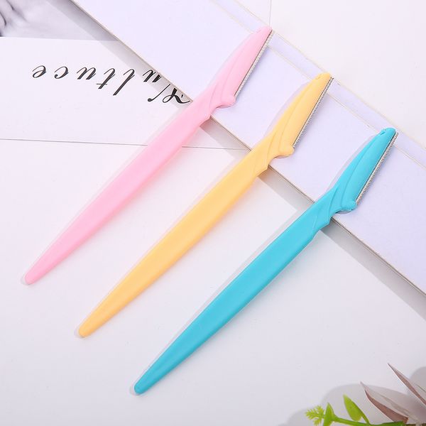 

wholesale eyebrow knives eyebrow razor women facial epilator sourcil brow trimmer facial hair shaving remover 1200pcs