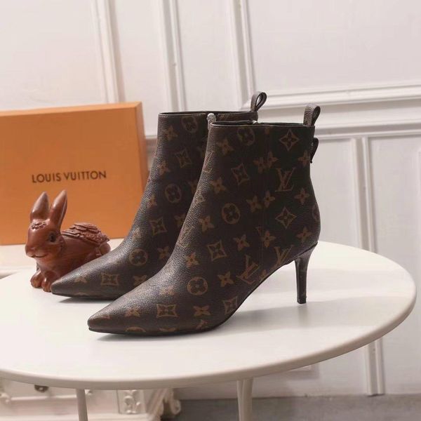 

w19q limited french luxury women s autumn and winter casual shoes women s boots fashion printed sneakers size 35-40, Black