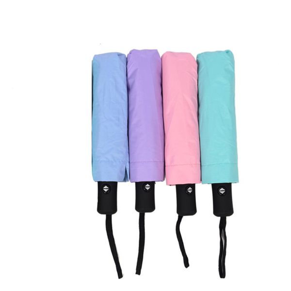 

automatic umbrella rain women black coating sun folding umbrella kids windproof car men 8k parasol