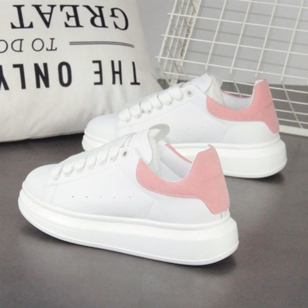 

new designer shoes for women men fashion leather sneakers 3m reflective red black velvet thick-soled height increasing casual shoe size36-44