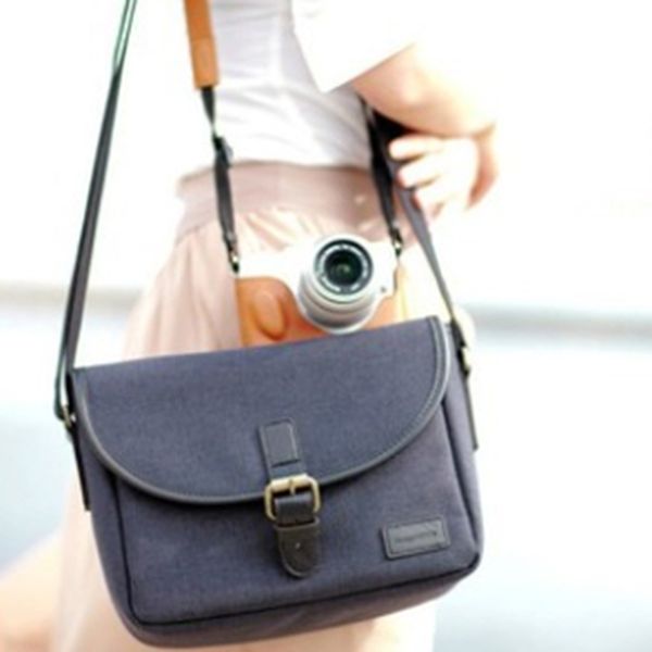 

retro p camera bag case cover crossbody bags for women canvas single shoulder messenger bag small square canvas box