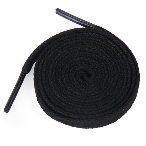 

abdb-6 pairs shoes 45 inch black flat shoes laces tennis boots 8mm largely cord
