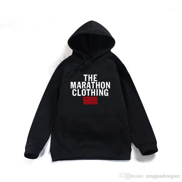 

marathon hoodies autumn rip rapper harajuku sweatshirts mens clothing nipsey hussle the, Black
