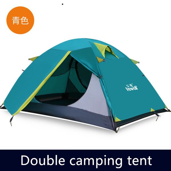 

outdoor professional camping tent double cold mountain camp windproof against rainstorm light aluminum alloy harsh environment
