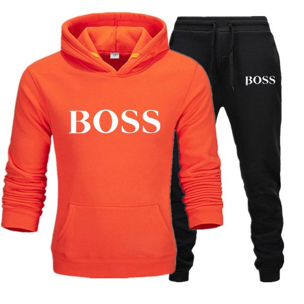 

fashion men women sportwear spring winter ourwear hooded sweatshirts + pants two pieces set tracksuit with brand letters size s-3xl, Gray