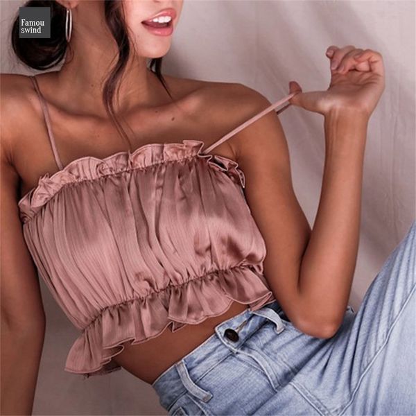 

solid streetwear tube crop top женщины плиссе ruched моды crop короткие топы sexy бюстье бич тройники feamle tank, White