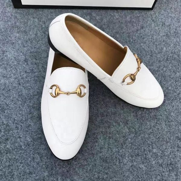 

Pink Black White big size 41 2017 Fall Genuine Leather Loafers Casual Women Shoes Flats Slip On Sexy Street Style Ladies Shoes Woman Summer