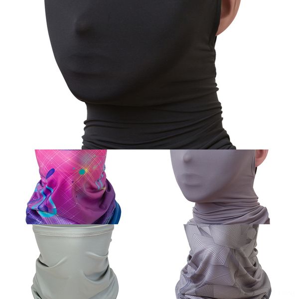 

kxtmx scarf i can't breathe sunscreen headgear shipping summer outdoor face mask i cant breathe scarf riding towel, Black