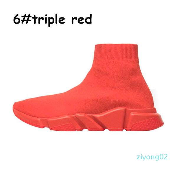 

platform speed trainer mens womens sock black white red men women fashion luxury designer grey sneakers casual shoes z02
