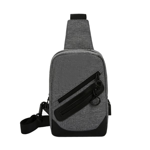 

sleeper #401 2019new fashion multifunction cross body bag outdoor casual student chest bag with usb casual ing