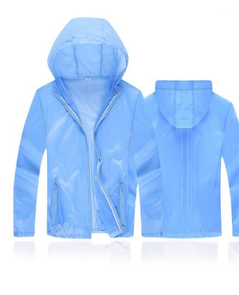 

sunscreen clothing casual skin clothing solid color loose fashion hooded coats womens designer clothing 2020 summer, Black;brown