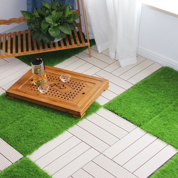 

factory price chuandong outdoor plastic wood plastic garden anticorrosive wood balcony waterproof and environmentally friendly floo