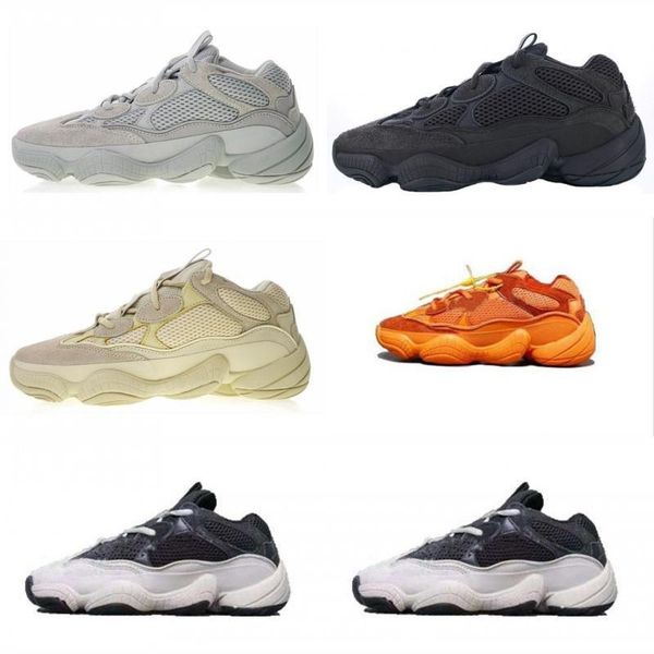 

2019 ave runner 500 blush desert rat salt super moon yellow running shoes kanye west mens women sneaker sports shoe size36-45 with box