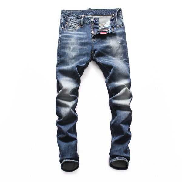 

now mens designer jeans distressed zipper hole men jeans casual jean men skinny motorcycle mens slim fit jeans, Blue