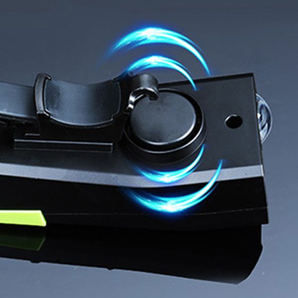 

bike lights bicycle light farol lighting front lamp usb 4000mah for cycling blue