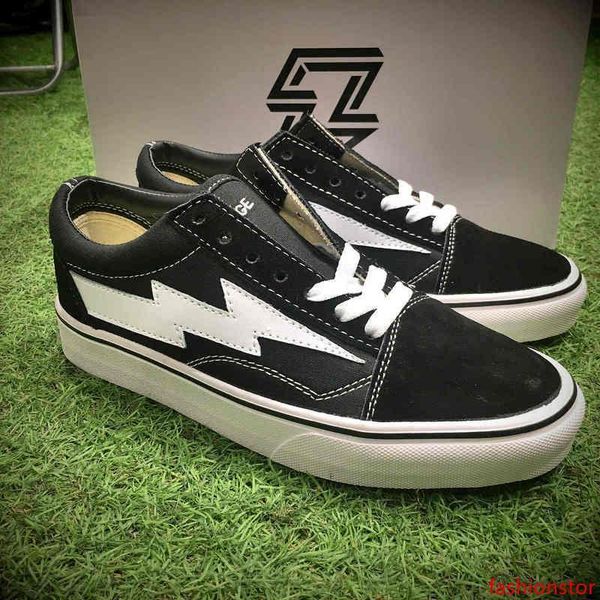 

оригинальный revenge x storm old skool классический черный белый красный синий зеленый свет мужчины и женщины повседневная обувь кроссовки с