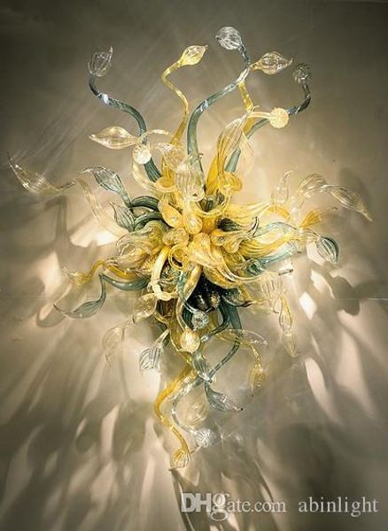 

modern and small handmade blown glass wall lamps italian style art decor murano glass creative wall sconce for l decorative