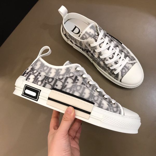 

Luxury men 13 de igner hoe b23 oblique de chau ure neaker rubber ole fa hion men cau al hoe 19 13 dior, Black