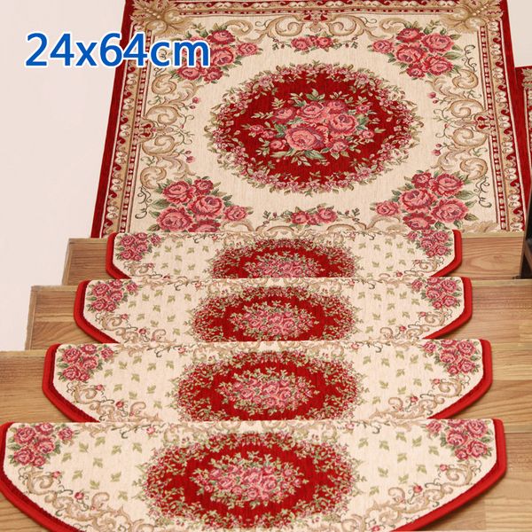 

step carpet self-adhesive floral non-skid home l european style decors hot