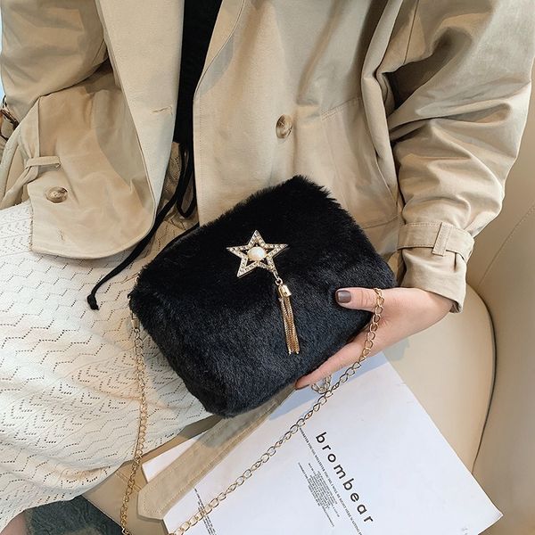 

новый творческий плюшевые дамы цепи мешок тенденция корейский дамы сумка