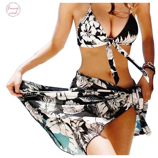 

women swimwear bikini push up swimsuit swimwear and veil 3 polyester pieces xxxl drop shipping good quality, White;black
