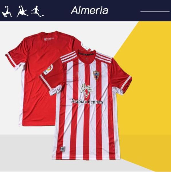 

2019 2020 union deportiva almeria soccer jerseys 14 guti sekou munoz chema lazo gaspar petrovic custom home 19 20 kids football shirt, Black;yellow