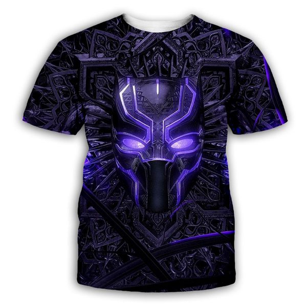 

men s luxury mens designer t shirts t shirt tshirt personality 3d digital printing panther t-shirt mens clothes clothing tee shirt, White;black