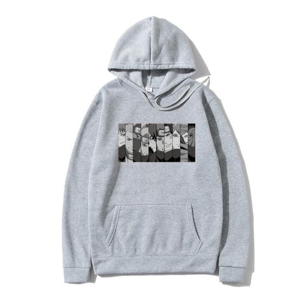 

men's hoodies harajuku hoodie japanese anime funny printed hip hop streetwear fashion casual men sweatshirt coats, Black