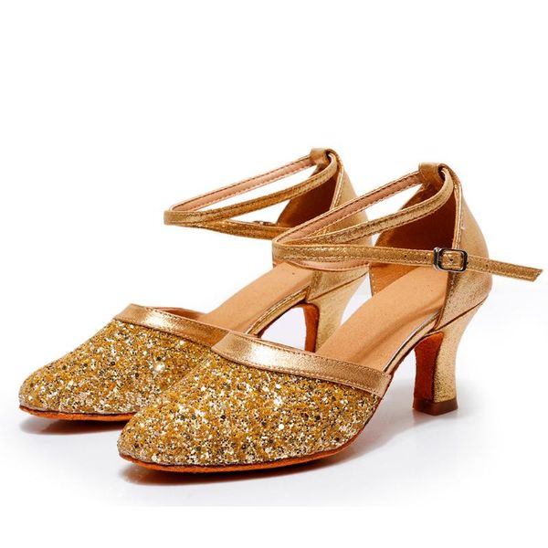 

fashion ladies sandals latin dance ballroom dance shoes soft bottom waltz soft bottom sandals women shoes #35, Black