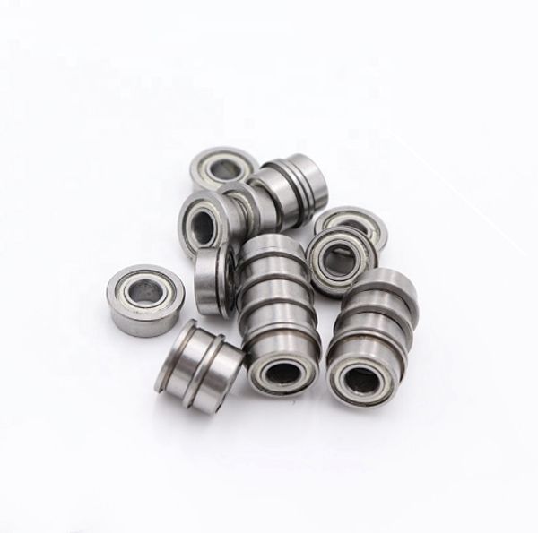 100 pcs Frete grátis F687ZZ F687Z ZZ F687 ZZ F687-ZZ 7x14x5mm Miniatura mini flange rolamento rígido de esferas 7 * 14 * 5mm