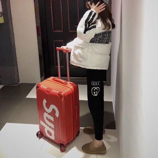 

стильные маленькие брюки мисс харлан с эластичной талией и монограммой печати повседневные брюки вязаные брюки, Black;white