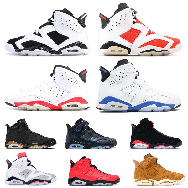 

hight quality oreo gatorade 6 6s infrared white sport blue basketball shoes vi travis scott jumpman cny slam dunk sport trainers size7-13