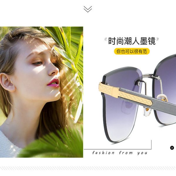 

gradient frameless sunglasses qpeclou big flower frameless sunglasses women irregular gradient sun glasses men oversized rimless fuxr3 hzklv